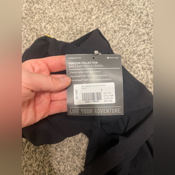 Eddie Bauer Womens Black Pants - Picture 7 of 7